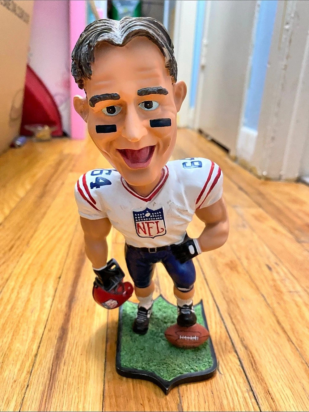 Citgo Edwin Mulitalo Baltimore Ravens #64 NFL Citgo Series Bobblehead Decor